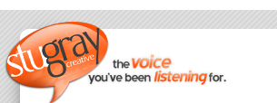 Stu Gray Voiceover Logo